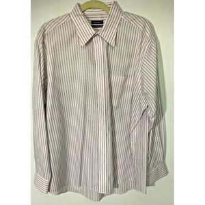 Club Room Men’s Pink Dress Shirt XL 17 1/2 34/35